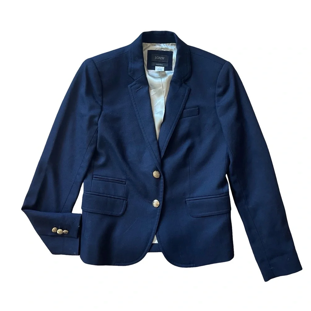 J. Crew Wool Schoolboy Blazer